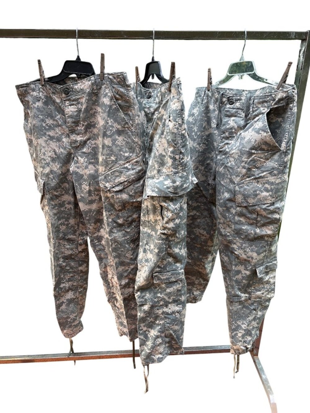 Army Combat Uniform Digital Camo Pants Medium Regular Lot of 3